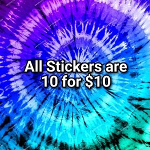 10 for $10 Stickers Kuwaii Adorable Fun Animated
